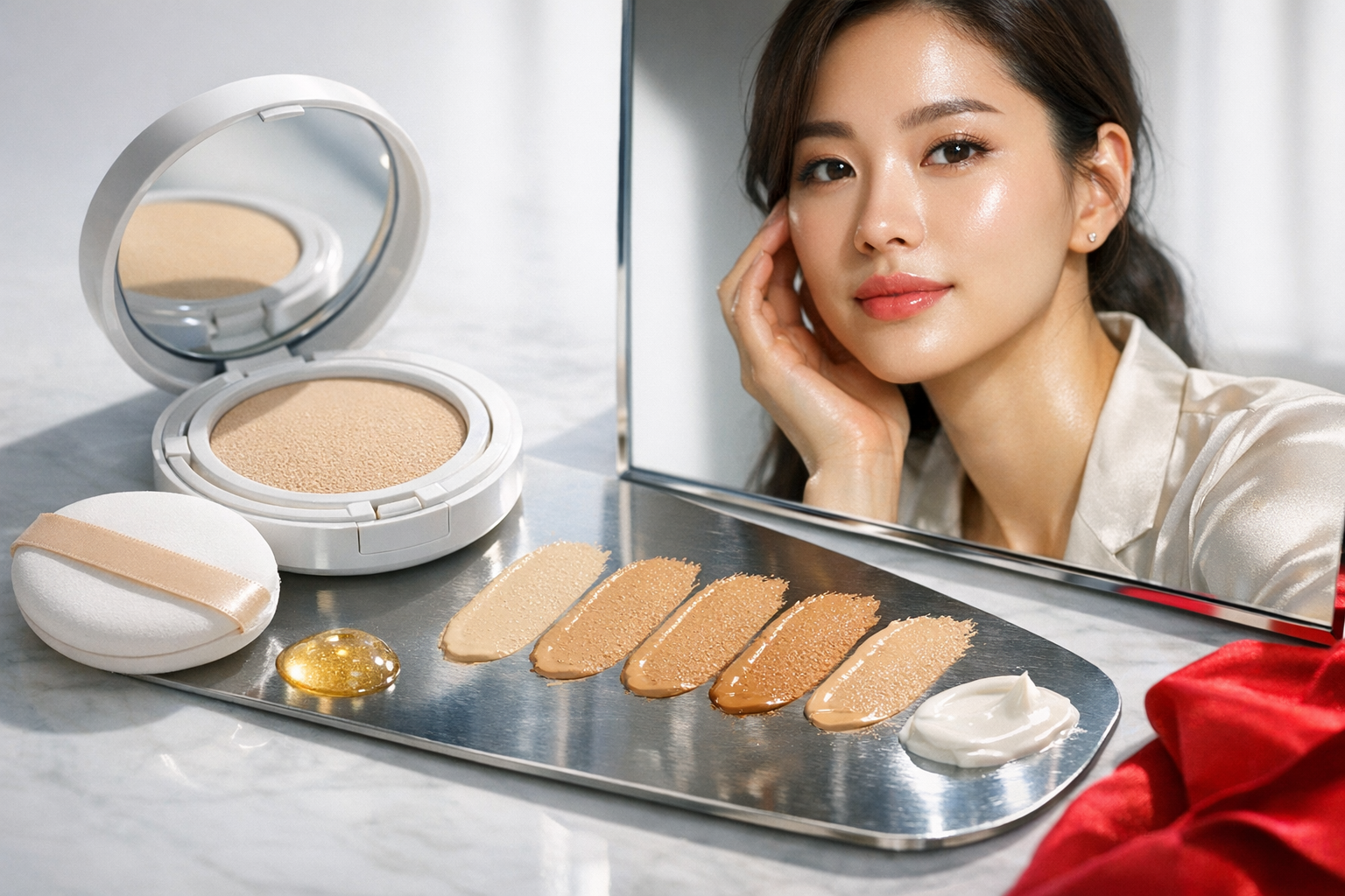 Korean Cushion Foundation Shade Guide for Online Shoppers